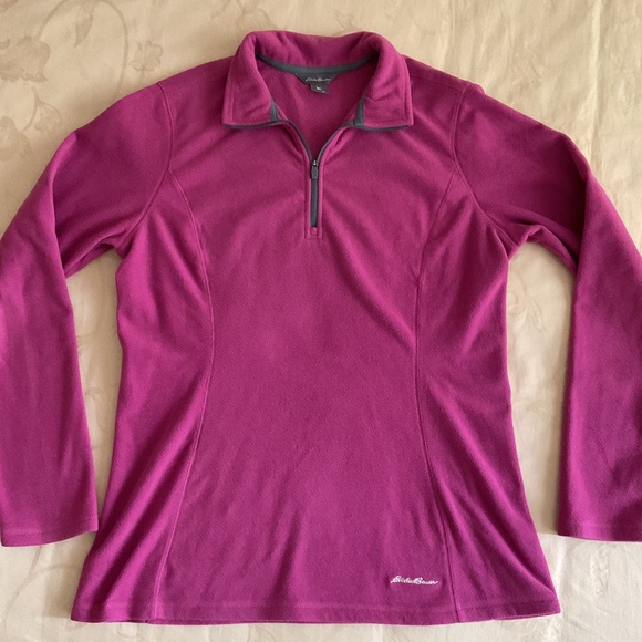 Eddie Bauer Fleece Half-zip, Size M - Picture 1 of 4
